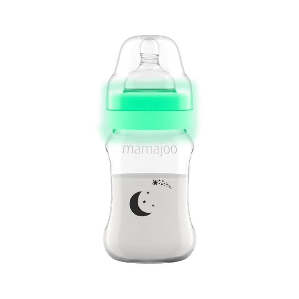 Karanlıkta Parlayan Orta Akış Antikolik PP Biberon 270 ml (3 ADET) ürün görseli 1