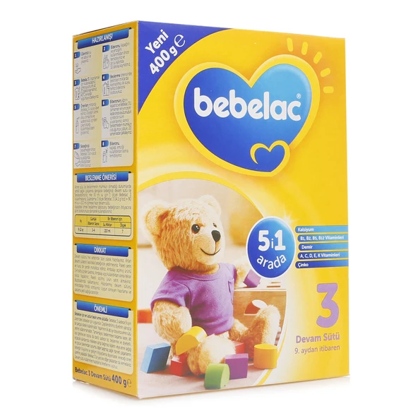 3 Devam Sütü 400 gr 9-12 Ay (4 ADET) ürün görseli 1