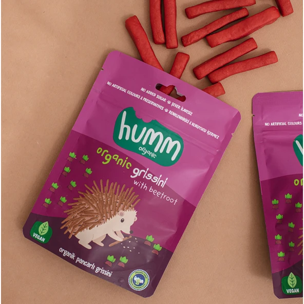 Organik Vegan Pancarlı Grissini 55 gr (5 ADET) ürün görseli 1
