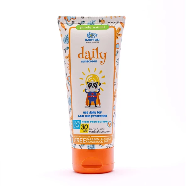 Doğal Günlük Güneş Koruyucu Krem 30 SPF 100 ml (3 ADET) ürün görseli 1