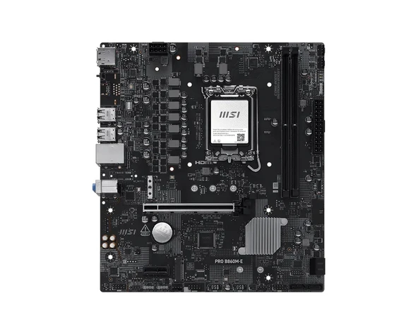 MSI PRO B860M-E DDR5 6400MHz(OC) 1851P mATX - Resim 2