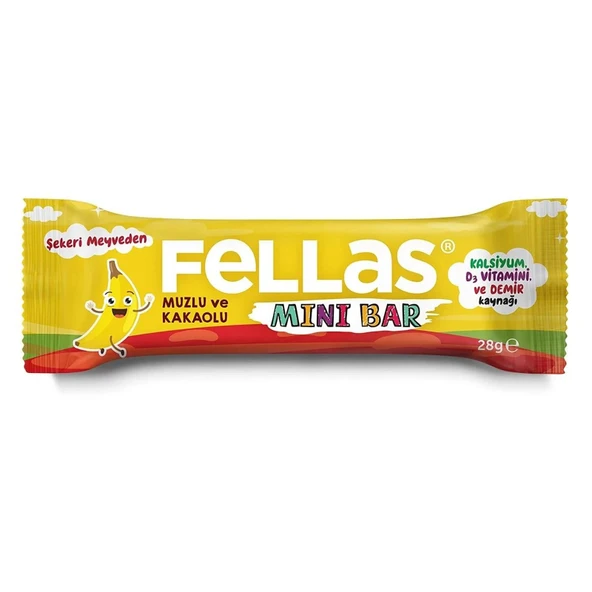 Kids Bar - Muz ve Kakao 28 g (5 ADET) ürün görseli 1