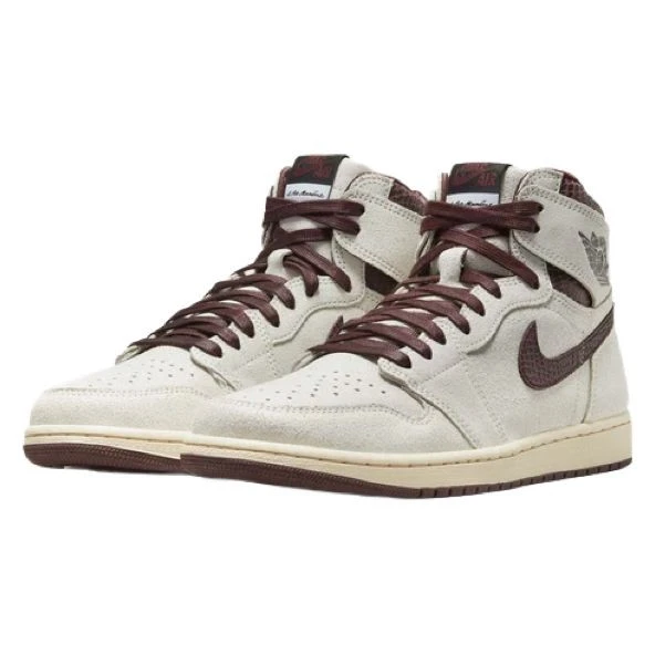 Nike Air Jordan 1 Retro High Burgundy Crush Unisex Spor Ayakkabı ürün görseli 1