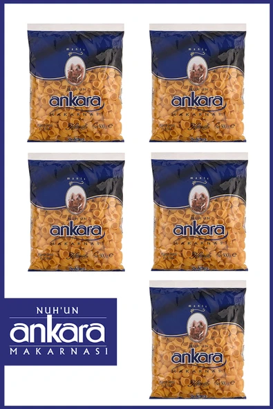 Nuh'un Ankara Mantı Makarna 500 gr x 5 Adet ürün görseli 1