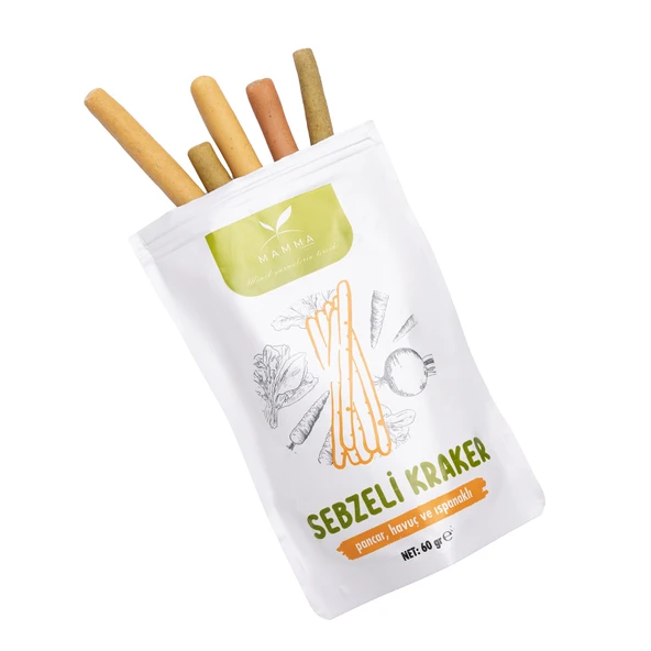 Mamma Sebzeli Kraker 60gr (4 ADET) ürün görseli 1