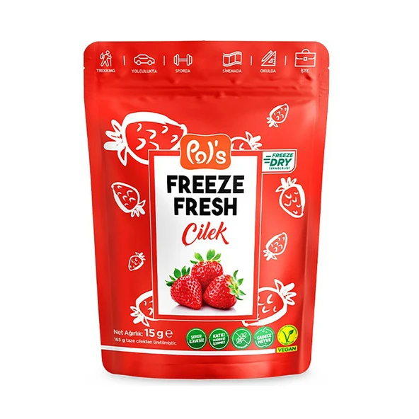 Freeze Fresh Çilek 15 gr (3 ADET) ürün görseli 1