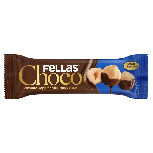 Çikolata Kaplı Meyve Bar - Fındıklı 35g (5 ADET) ürün görseli 1