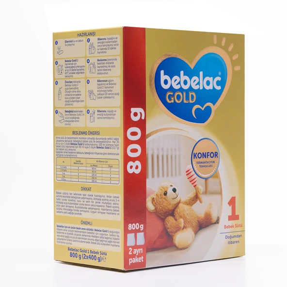 1 Bebek Sütü 800 gr 0-6 Ay (5 ADET) ürün görseli 1