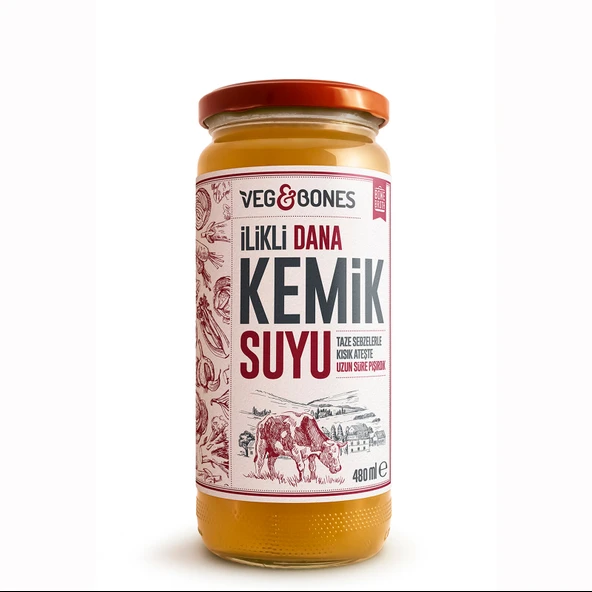 Dana İlikli Kemik Suyu 480 ml (5 ADET) ürün görseli 1