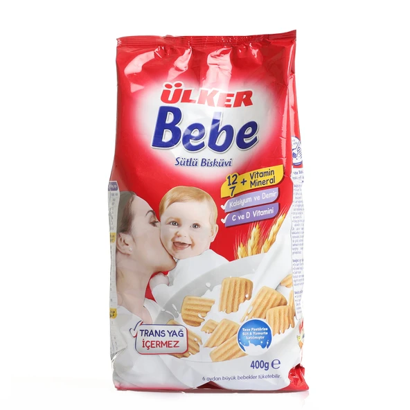 Bebe Bisküvisi 400 gr (3 ADET) ürün görseli 1