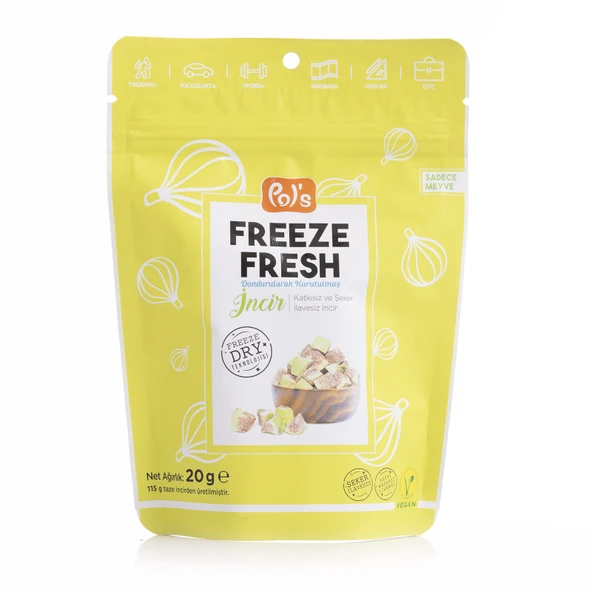 Freeze Fresh Küp İncir 20 gr (4 ADET) ürün görseli 1