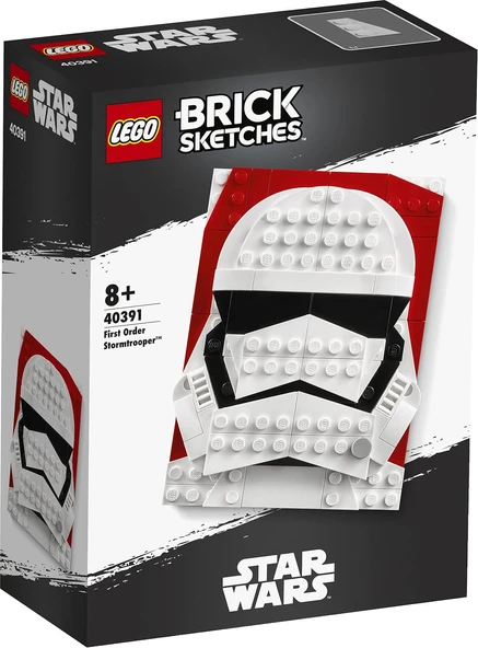 LEGO 40391 Sketches First Order Stormtrooper ürün görseli 1