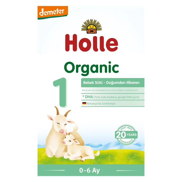 Organik 1 Keçi Sütü Bebek Formülü 400 gr (4 ADET) ürün görseli 1