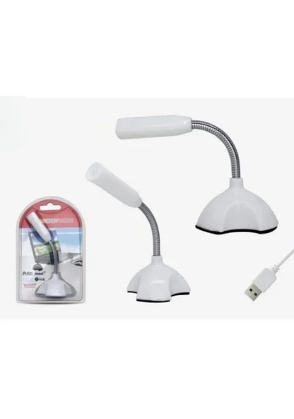 Hadron Hd553 Usb Mikrofon Beyaz ürün görseli 1