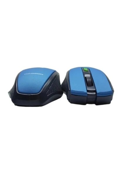 Hadron HDX3404 Mouse Wireless 1600 DPI Kablosuz Optik Mouse Mavi - Resim 2