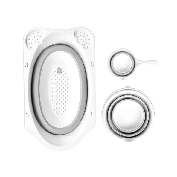 3 lü Katlanabilir Küvet Set (2 ADET) ürün görseli 1