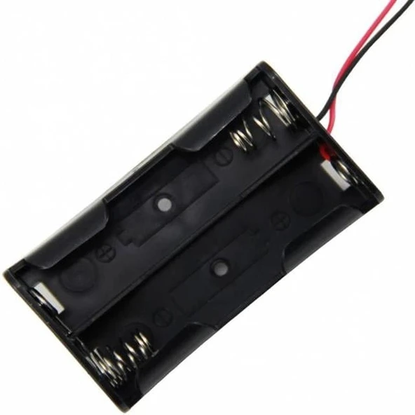 Powermaster PM-18650-2 Başlıklı 18650 Pil İçin Kablolu Zıt Yön İkili Pil Yuvası ürün görseli 1