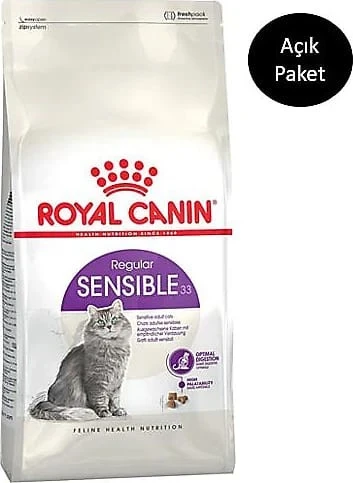 Royal Canin Sensible 33 3 kg Yetişkin Kuru Kedi Maması - Açık Paket ürün görseli 1