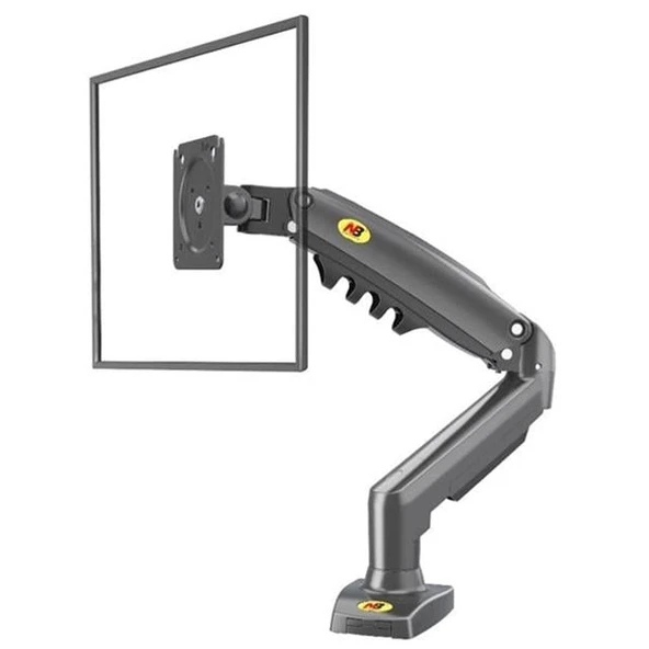 North Bayou 17-30'' Tek Kol Amortisörlü Stand Lcd-Led Monitör Tutucu Askı Aparatı F80 ürün görseli 1