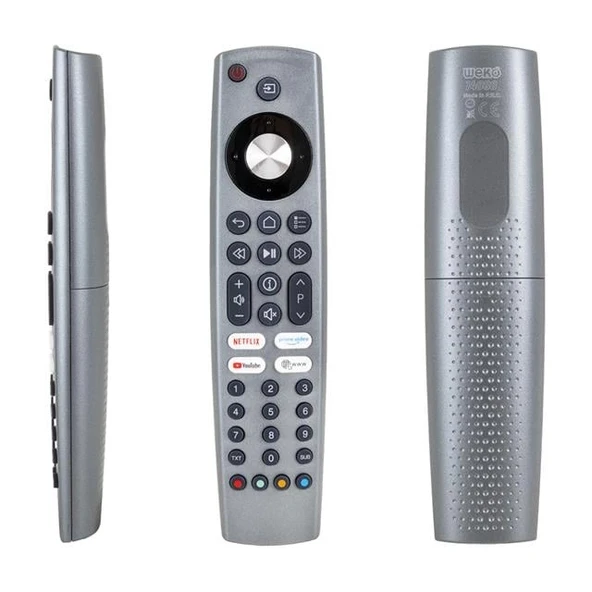 Arçelik A55 E 795B - Beko B55 A 860 - Grundig AN1187R Netflix-Youtube-Prime Google Play Tuşlu Lcd Tv Kumandası ürün görseli 1