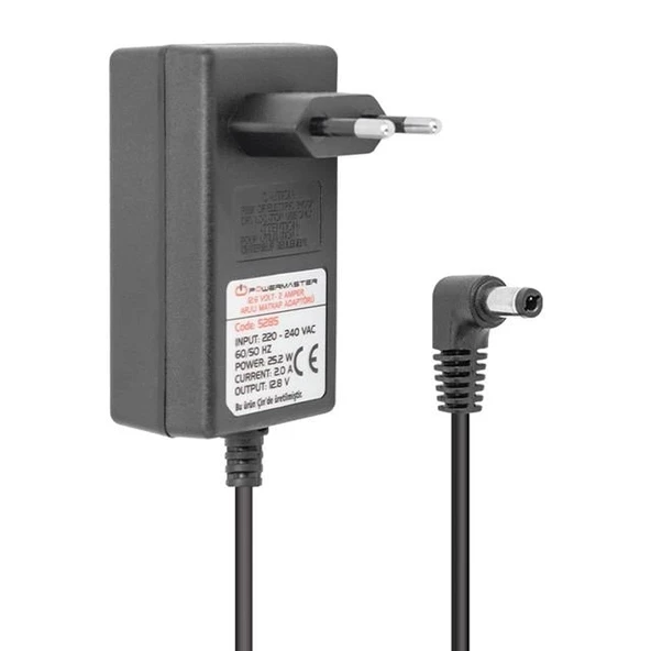 Powermaster PM-5285 12.6 Volt- 2 Amper Şarjlı Matkap Adaptörü ürün görseli 1