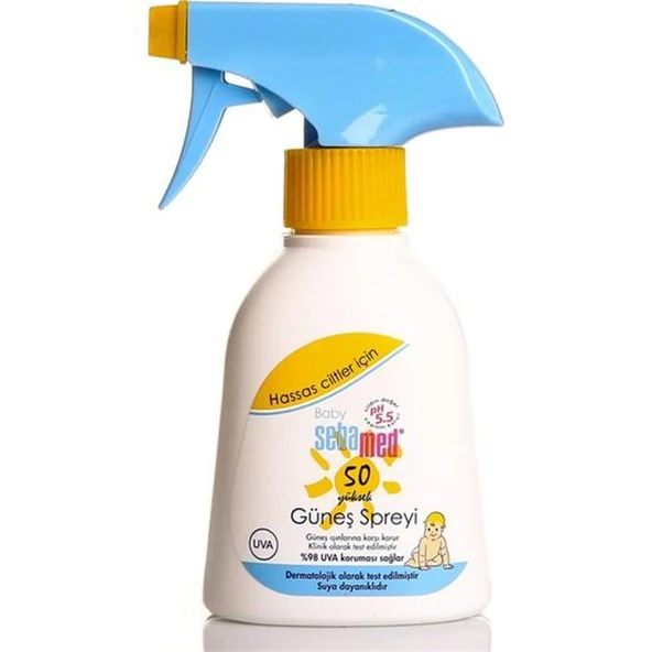 Bebek Güneş Spreyi 50 Faktör 200 ml (2 ADET) ürün görseli 1