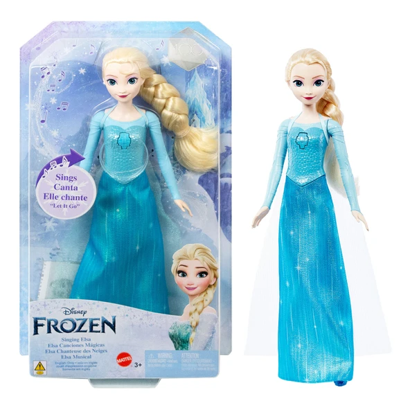 Disney Karlar Ülkesi Şarkı Söyleyen Elsa (2 ADET) ürün görseli 1