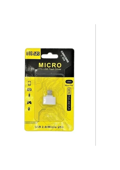 Otg Adaptör Usb Mıcro-usb Fashıon Dönüştürücü ürün görseli 1