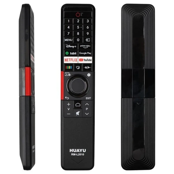 Huayu RM-L2010 Vestel Universal Netflix Youtube Google Play Ses Komutlu Lcd Led TV Kumanda ürün görseli 1