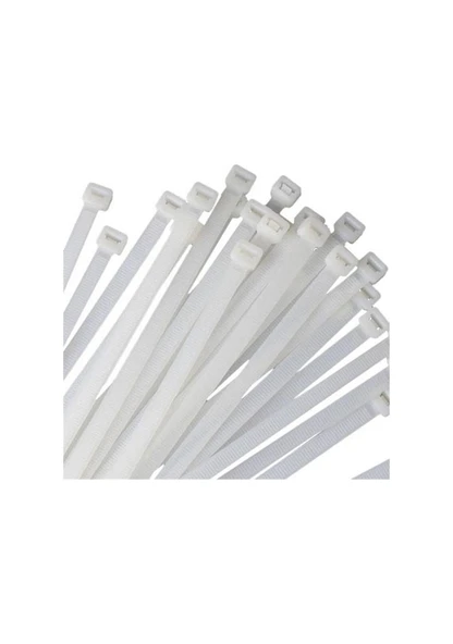 4.8 300Mm - 30Cm Kablo Bağı Cırt Kelepçe Klips 100Lü ürün görseli 1