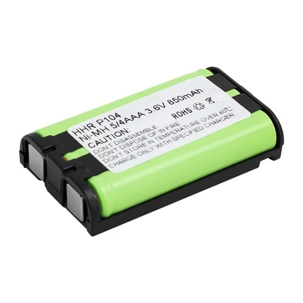 Powermaster 3.6 Volt 850 mA Ni-Mh Panasonic Şarjlı Telsiz Telefon Pil PM-14619 ürün görseli 1