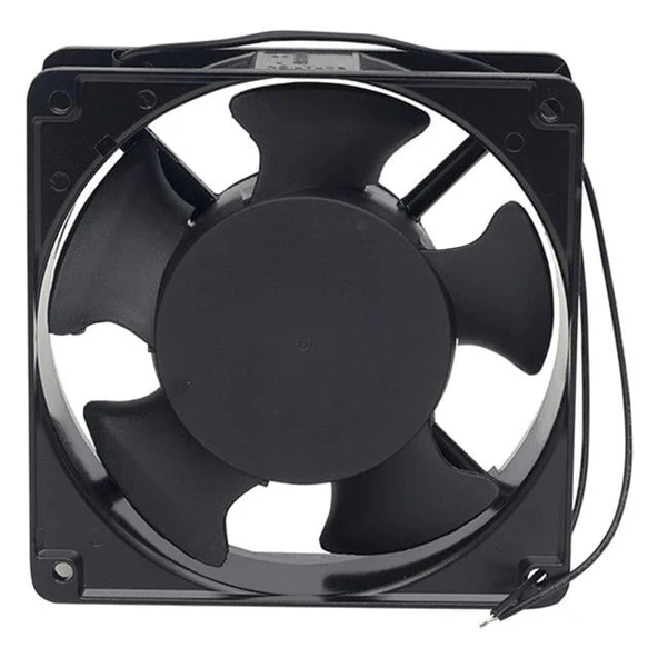 Powermaster DP12038A Metal 220 Volt Kasa Fan (12x12x3.8 Cm) ürün görseli 1