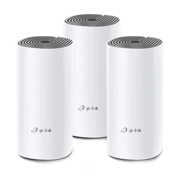 TP-Link AC1200 Deco E4 1200Mbps Mesh WIFI Sistemi (Üçlü) ürün görseli 1