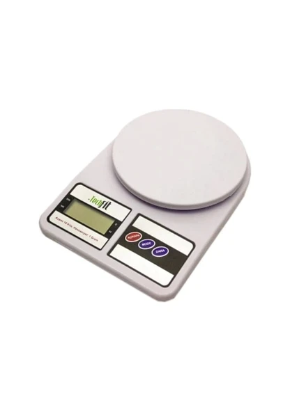 Techfit Tf-1010 Mutfak Terazisi Beyaz ürün görseli 1