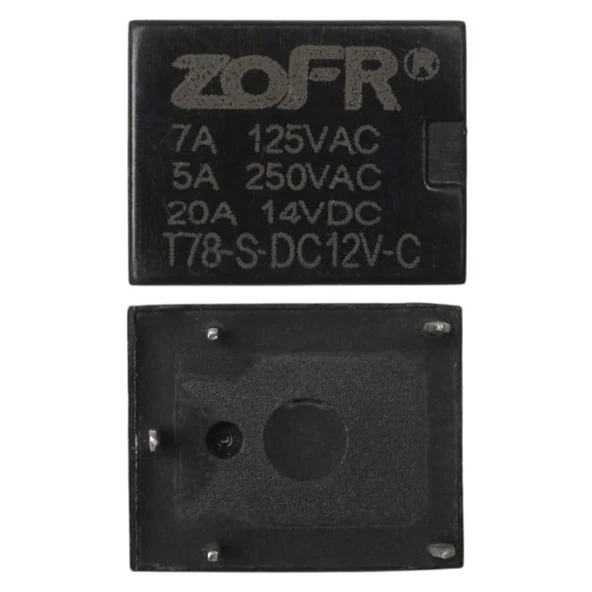 12V 20A Gaz Rölesi (JYT78-DC12-C) - Resim 2