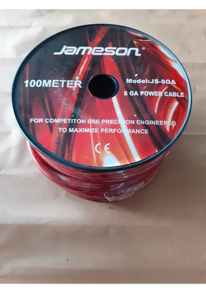 JAMESON JS-8GA Oto Amfi Power Kablosu-Tesisat Kablo ürün görseli 1