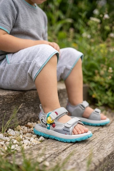 Pepino 2208 Gri Erkek Çocuk Sandalet ürün görseli 1