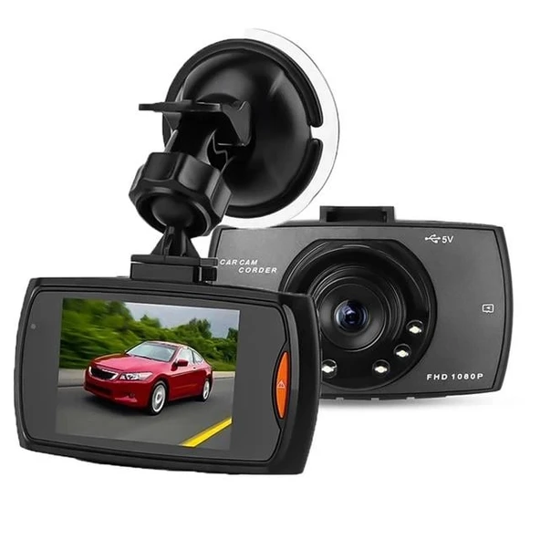Powermaster PM-5370 2.4'' Ekranlı 5 MP Full HD Tekli Araç Kamerası G-Sensör ve Gece Görüş Destekli ürün görseli 1