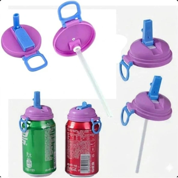 Sunup SN-29911 Kutulu İçecekler İçin Pipetli İçecek Kapağı ürün görseli 1