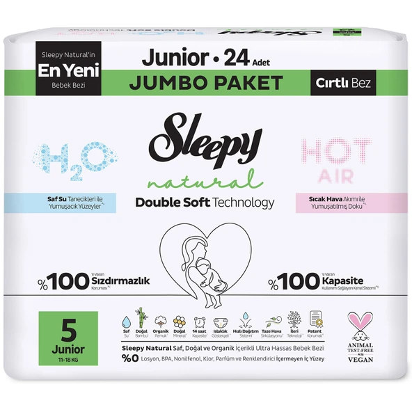 Double Soft Natural 5 Beden 24 Adet (2 ADET) ürün görseli 1