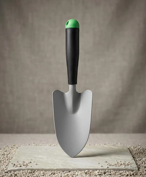Plastik saplı metal bahçe el küreği geniş ağızlı hobi küreği 31 m ürün görseli 1