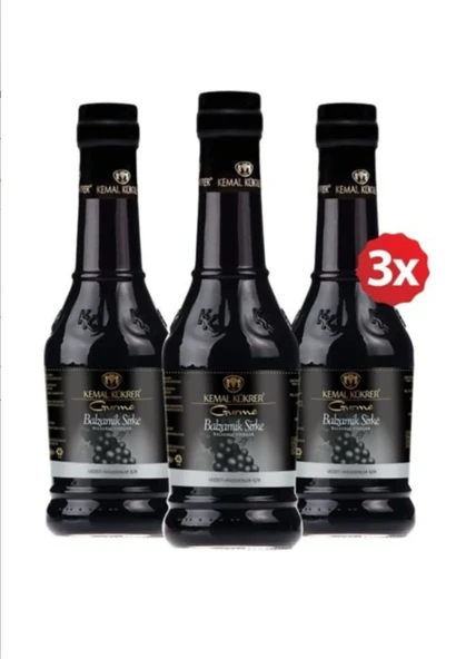 Kemal Kükrer - Gurme Balzamik Sirke 500 Ml x 3 Adet ürün görseli 1