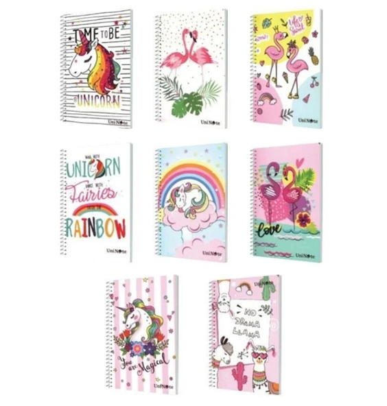Çınar Little Dream Not Defteri A6 60 Yaprak Çizgili Spiralli - 2 adet ürün görseli 1