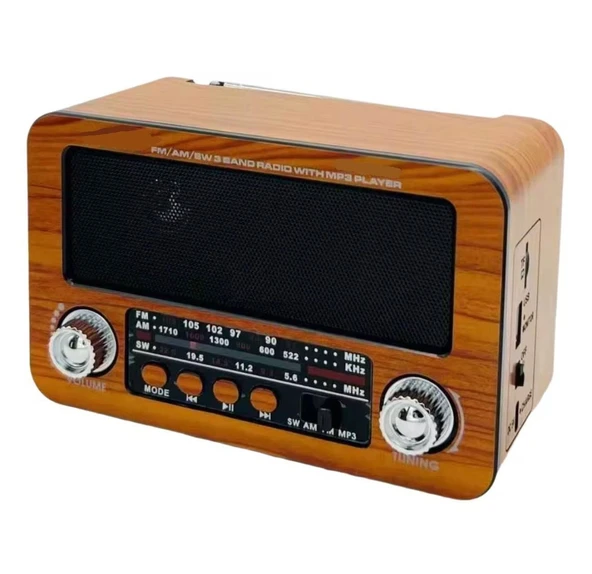 Everton RT-739 Klasik Retro , Solar Enerjili , Fenerli , Nostalji Bluetooth/USB/Sd/ Radyo Mp3 Player Müzik Kutusu ürün görseli 1