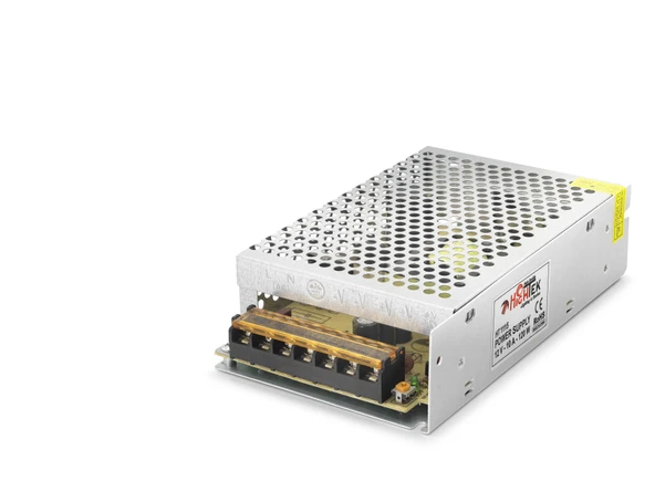 12V 10A 120W Led / Kamera Adaptörü- Gümüş HT1115 ürün görseli 1
