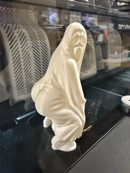 Çığlık Maskeli Hayalet Figürü  - Ghostface Mizah Koleksiyonu ürün görseli 1