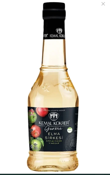 Kemal Kükrer Gurme Elma Sirkesi 500 ml Cam - 1 Adet ürün görseli 1