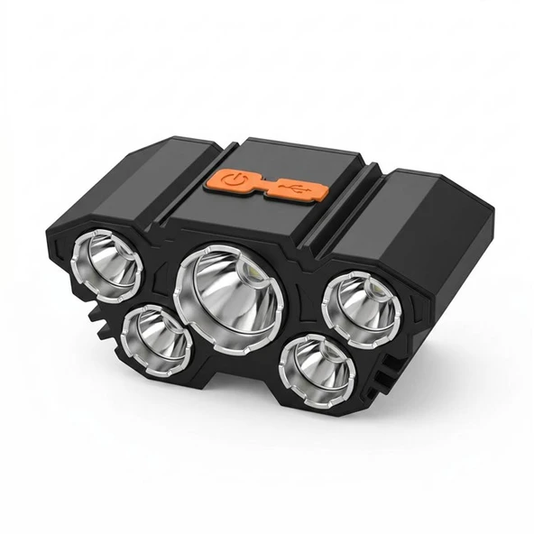 Pt-5522 Ledli Usb Şarjlı Kafa Lambası - Resim 3