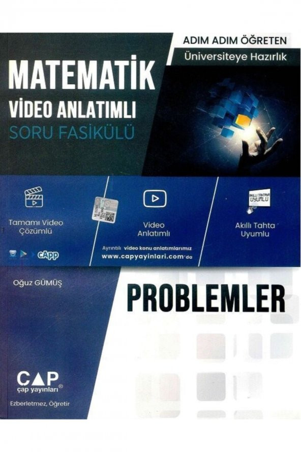 Çap-Problemler Tamamı Video Çözümlü 2022 ürün görseli 1