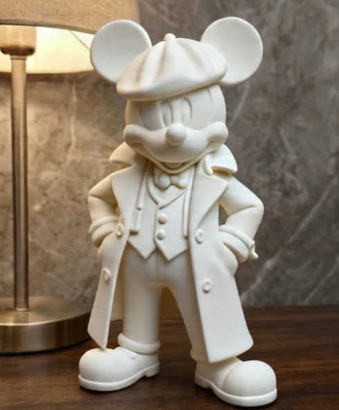 Peaky Mickey: Karizmatik ve Modern Mickey Mouse Dekoratif Figür ürün görseli 1